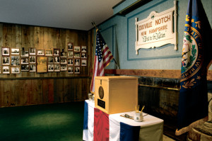 The historic Ballot Room at the Balsams Resort